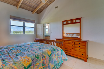 Bedroom 4 at The Family Beach House on San Salvador 